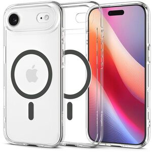 Spigen Ultra Hybrid MagSafe Clear Graphite iPhone Air tok kép