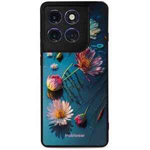 Mobiwear Glossy Motorola Edge 60 Pro felszíni virágok fényes tok kép