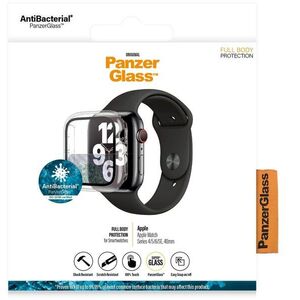 PanzerGlass Full Protection Apple Watch 4 / 5 / 6 / SE üvegfólia - 40mm, átlátszó keret kép