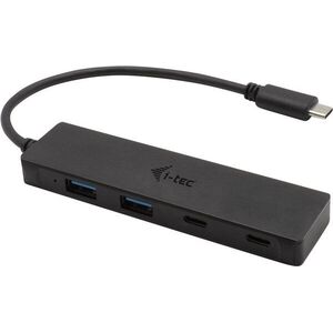 i-tec USB-C Metal HUB 2× USB 3.0 + 2× USB-C kép