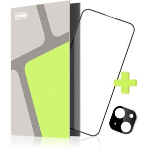 Tempered Glass Protector iPhone 15 üvegfólia + kamera védő fólia - tokbarát kép