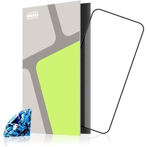 Tempered Glass Protector iPhone 15 Plus üvegfólia, zafír - Case Friendly - fekete kép