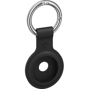 AlzaGuard Silicone Airtag Keychain - fekete kép