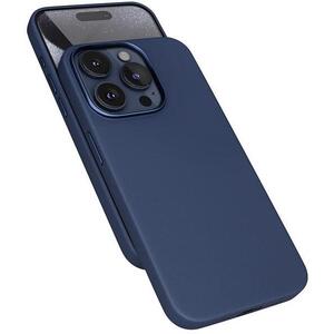 Epico Mag+ iPhone 15 Pro Max kék bőr tok kép
