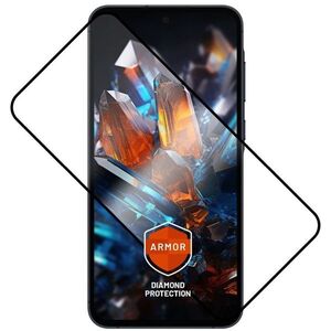FIXED Armor Samsung Galaxy A55 5G üvegfólia - fekete + applikátor kép