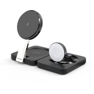 Choetech 15W QI2 Certified 3-in-1 Foldable Magnetic wireless charger kép