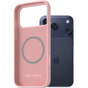 AlzaGuard iPhone 17 Pro Max rózsaszín MagSafe szilikon tok kép