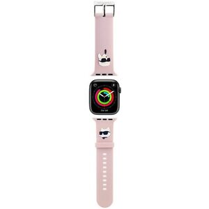 Karl Lagerfeld Karl and Choupette Head NFT Apple Watch 38/40/41 Pink kép