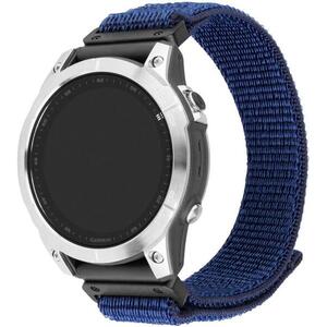 FIXED Nylon Sporty Strap Garmin QuickFit 22mm - sötétkék kép