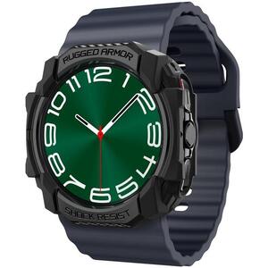 Spigen Rugged Armor Matte black Samsung Galaxy Watch Ultra kép