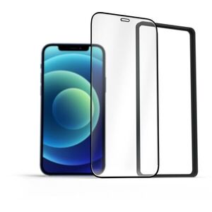 AlzaGuard Elite Resin Glass iPhone 12 / 12 Pro 3D üvegfólia kép