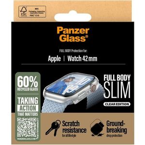 PanzerGlass Apple Watch 10, 42 mm tok, vékony, átlátszó + üvegfólia kép