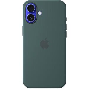 Apple iPhone 16 Plus MagSafe zöld szilikon tok kép