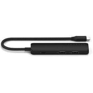 Satechi 4in1 USB-C Slim Multiport adapter 4K, fekete kép