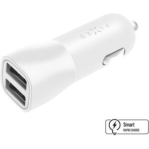 FIXED Smart Rapid Charge 15 W 2 x USB kimenettel fehér kép