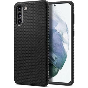 Spigen Liquid Air Samsung Galaxy S21 fekete tok kép