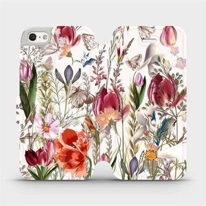 Mobiwear MP01S Apple iPhone SE / iPhone 5 / iPhone 5S flipes tok kép