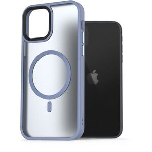 AlzaGuard Matte iPhone 11 Magsafe világoskék tok kép