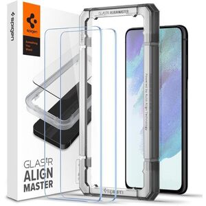 Spigen Glas.tR AlignMaster 2 Pack Samsung Galaxy S21 FE 5G üvegfólia kép