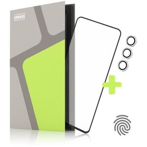 Tempered Glass Protector Samsung Galaxy A54 5G üvegfólia - fekete keret + kamera védő fólia kép