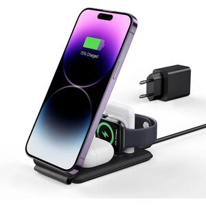 ESR Qi2 3-in-1 Travel Wireless Charging Set (HaloLock) kép