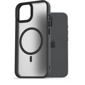 AlzaGuard Matte Case iPhone 15 MagSafe fekete tok kép