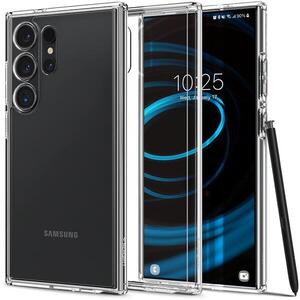 Spigen Ultra Hybrid Crystal Clear Samsung Galaxy S24 Ultra tok kép