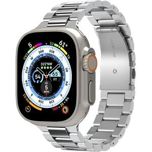 Spigen Modern Fit 316L Band Silver Apple Watch 49mm/45mm/44mm/42mm szíj kép