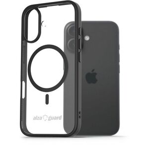 AlzaGuard iPhone 16 Clear TPU Case Compatible with Magsafe tok kép