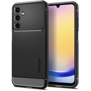 Spigen Rugged Armor Matte Black Samsung Galaxy A25 5G tok kép