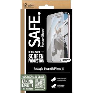 PanzerGlass SAFE Apple iPhone 16/15 üvegfólia kép