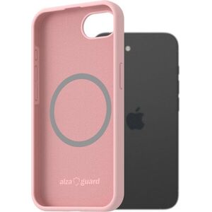 AlzaGuard Silicone Case Compatible with Magsafe iPhone 16e / 17e rózsaszín tok kép