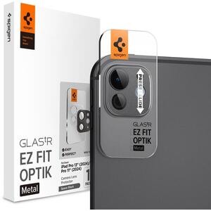 Spigen Glass tR EZ Fit Optik Metal 1 Pack Space Black iPad Pro 13" 2024 / iPad Pro 11" 2024 kép