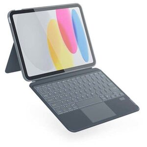Epico billentyűzetes tok háttérvilágítással iPad 10, 9" (2022)/11" (A16) - szlovák kiosztás, szürke (A00) kép