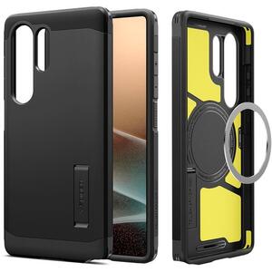 Spigen Tough Armor MagSafe Black Samsung Galaxy S 2025 Ultra tok kép