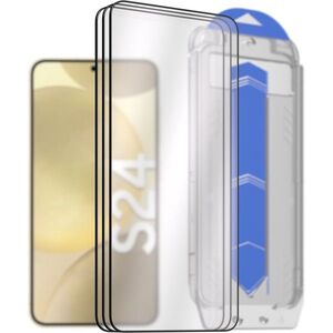 AlzaGuard Glass EasyFit DustFree Samsung Galaxy S24 2.5D üvegfólia kép