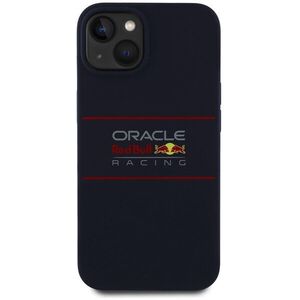 Red Bull Horizontal Logo iPhone 14 MagSafe tengerészkék szilikon tok kép