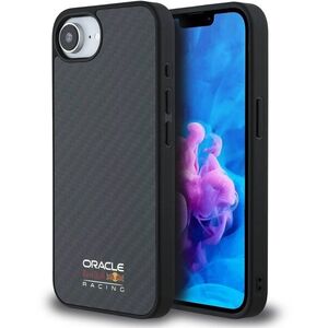 Red Bull Carbon Shiny Logo MagSafe telefon tok iPhone 16e/17e készülékhez, fekete kép