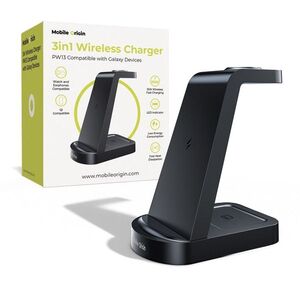 Mobile Origin 3in1 Wireless Charger PW13 Samsung Compatible kép