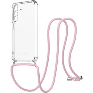 AlzaGuard Luxe Lanyard Case Samsung Galaxy A17 rózsaszín tok kép