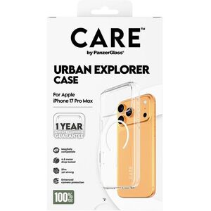 PanzerGlass CARE Apple iPhone 17 Pro Max Urban MagSafe átlátszó/fehér tok kép