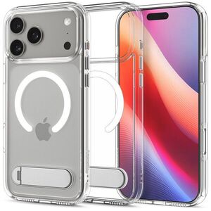Spigen Ultra Hybrid S MagSafe Clear White iPhone 17 Pro tok kép