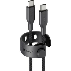 PanzerGlass Empower USB-C / USB-C kábel, 1, 2 m, fekete kép