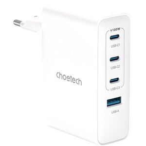 Choetech 3C1A 4ports PD100W Gan Wall charger kép