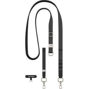 AlzaGuard Universal 2in1 Phone Lanyard - fekete kép