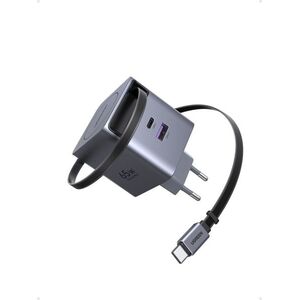 UGREEN 65W GaN Fast Charger with Retractable Cable kép