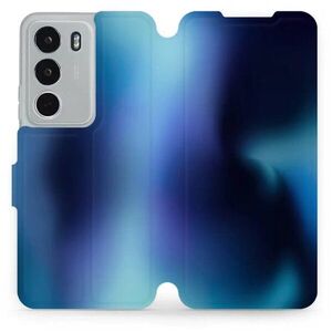 Mobiwear Flip Realme C71 kék árnyalatok tok kép