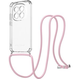 AlzaGuard Luxe Lanyard Case Xiaomi Redmi Note 15 Pro 5G rózsaszín tok kép