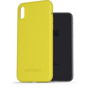AlzaGuard Matte iPhone X/XS sárga TPU tok kép