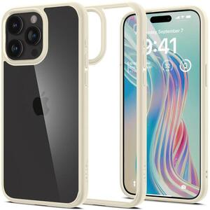 Spigen Ultra Hybrid Mute Beige iPhone 15 Pro tok kép